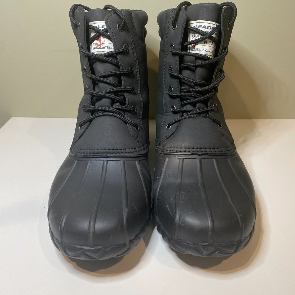 ALEADER Men's Size 12 Duck Boot/Waterproof Shell - Black